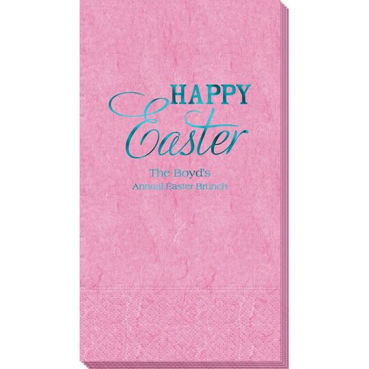 Happy Easter Bali Guest Towels